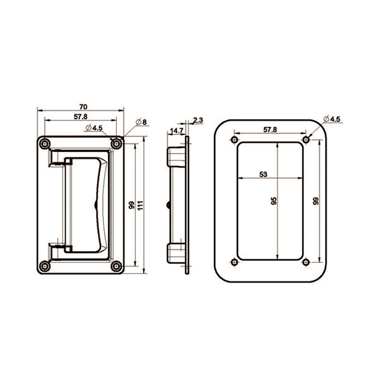 Tay cầm định vị nhúng-E5401-1