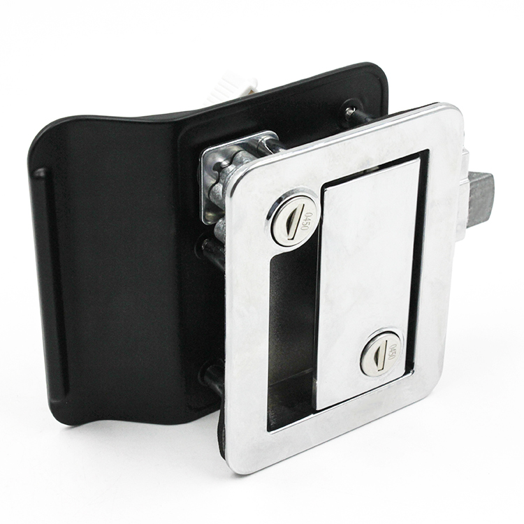 Khóa Lưỡi Mở Đôi Nội Ngoại Thất Cho Nhà Xe, Mạ Chrome-A7902-1116