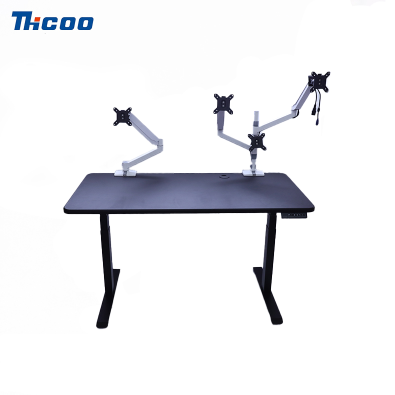 Bàn nâng ba phần tải tích cực động cơ kép có mặt bàn
